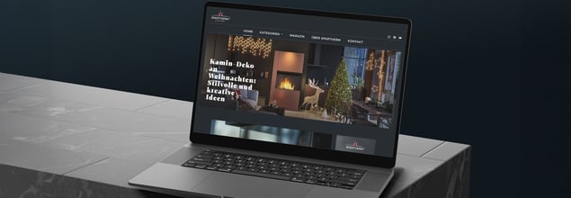 Blogbeitrag von Spartherm ist auf Laptop geöffnet